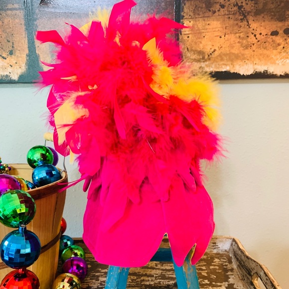 CIRQUE DU SOLEIL KOOZA Feather Hat EUC OS - Picture 3 of 7